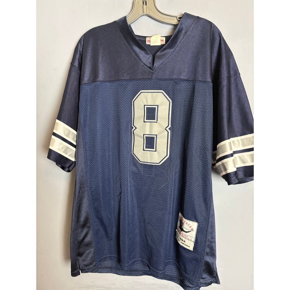 M&N Troy Aikman #8 Dallas Cowboys 1994 Throwback Jersey Men’s Size 52